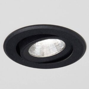 Agon Round zapustené LED 3 000 K 40° čierne