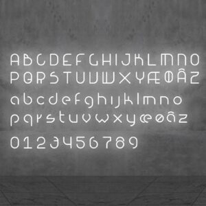 Artemide Alphabet of Light veľké písmeno stenu C