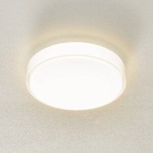 BEGA 34278 stropné LED svietidlo biele Ø36 cm DALI
