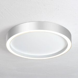 Bopp Aura stropné LED svietidlo Ø30cm biele/hliník