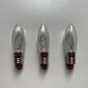E10 ryhovaná sviečka náhradná žiarovka 3