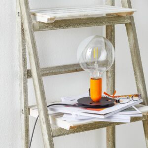 FLOS Lampadina stolná LED oranžová