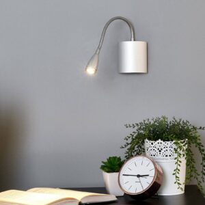 Flexibilná nástenná lampa na čítanie Anneli s LED