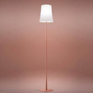 Foscarini Birdie Easy stojaca lampa tehlovočervená