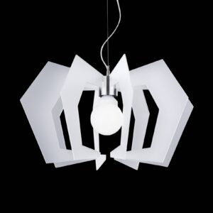 Inovačná dizajnová závesná lampa Spider biela