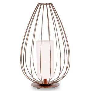 Karman Cell klietková stojaca lampa bronz Ø55 cm