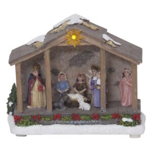 LED dekoratívne svetlo Nativity