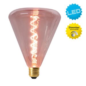 LED žiarovka Dilly E27 4W 2200 K červená
