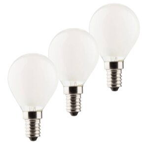 LED žiarovka E14 3W 2 700K Set 3 kusov 470lm matná