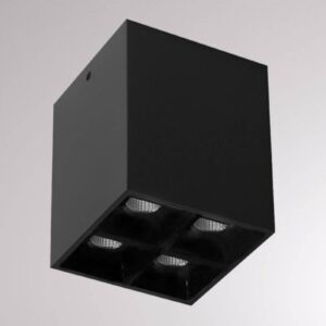 Liro stropné LED svietidlo čierna 34° 3 000 K