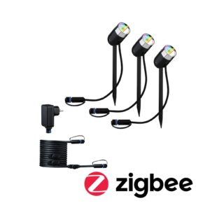 Paulmann Plug & Shine Pike ZigBee RGBW 3k základňa