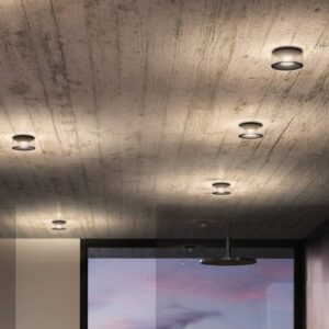 Ribag Vior stropné LED svietidlo 3 000K 40° biela