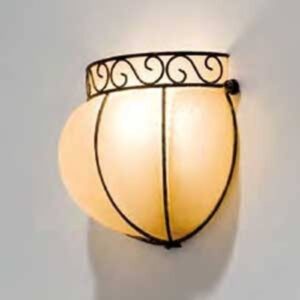 Ručne vyrobené nástenné svietidlo CORONA 16 cm