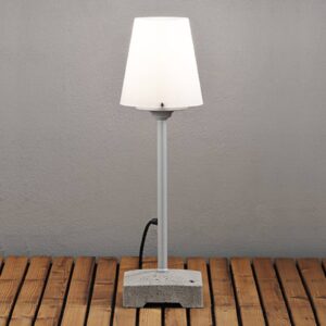 Štýlová stojaca lampa New Lucca do exteriéru 59 cm