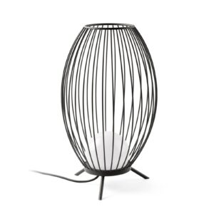 Terasová LED lampa Cage v dizajne klietky