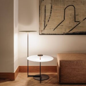 Vibia Flat LED lampa 90 cm sivá L1